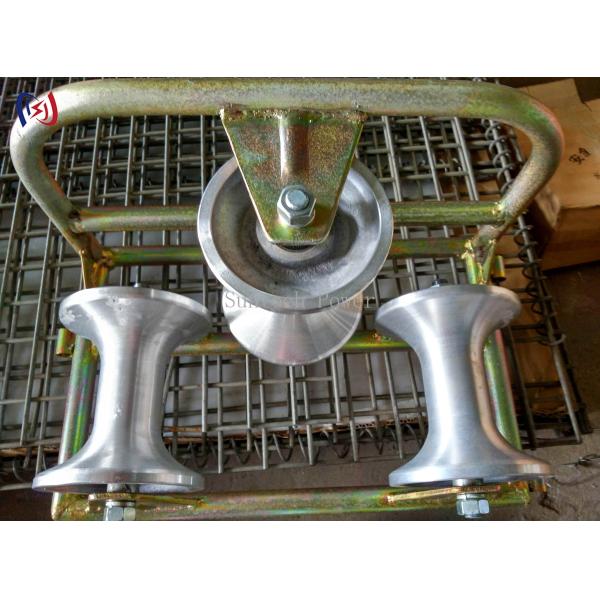 Tri-Sheave Corner Ground Roller 10KN for Power Construction
