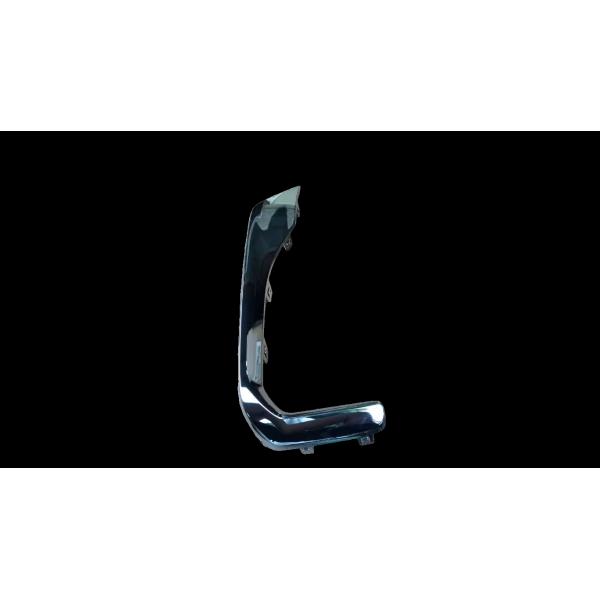 20cm Universal Plastic Rectangle Silver Auto Body System Accessories Left Fog Light Trim