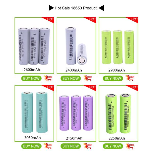 3.2V 1000Mah Rechargeable Li Ion Battery 1500mAh Cylindrical Lifepo4 Battery Cell IFR 18500FE