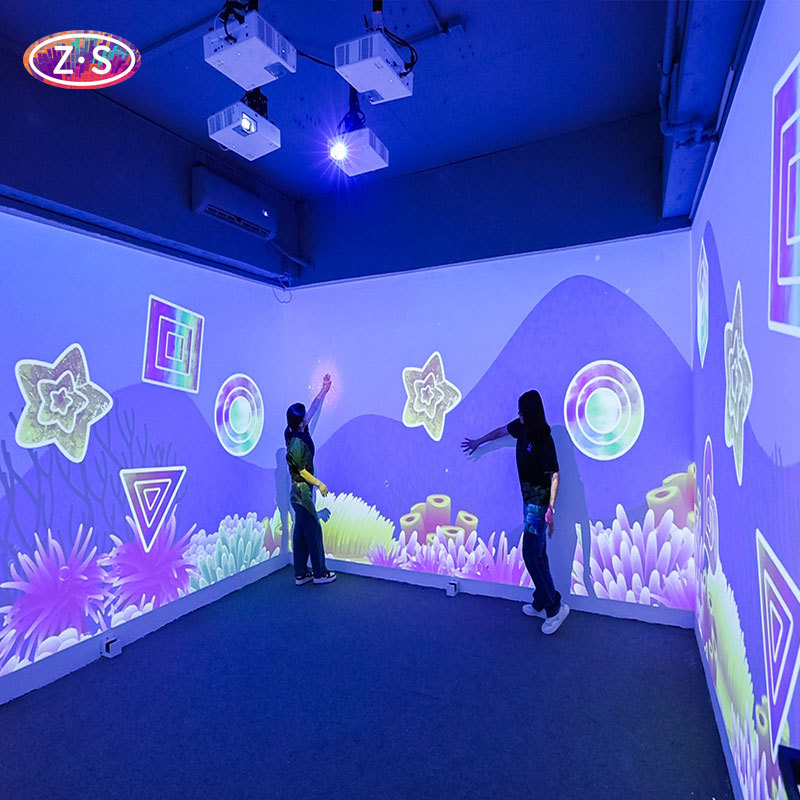 Buy cheap Interactive Projection Solution Immersive Interactive Space for Entertainment Venues product