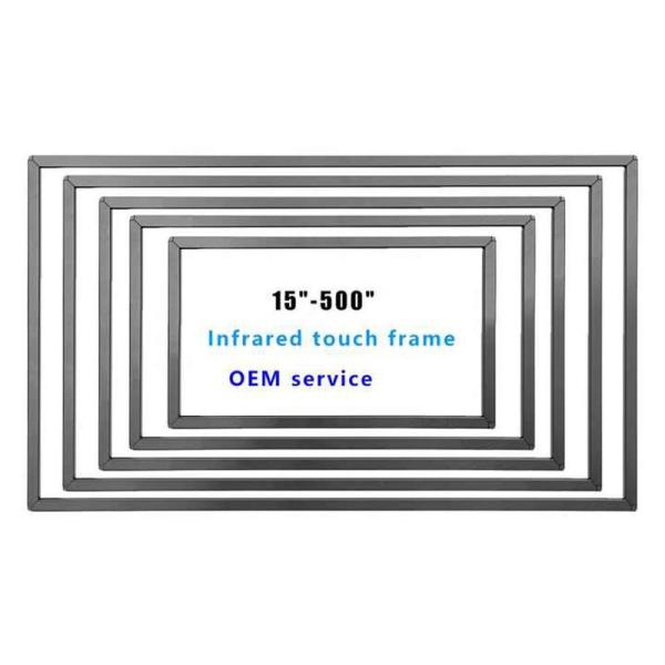 55 Inch Infrared Touch Screen with 20%~90% RH Humidity Range and DC 5V Power Supply