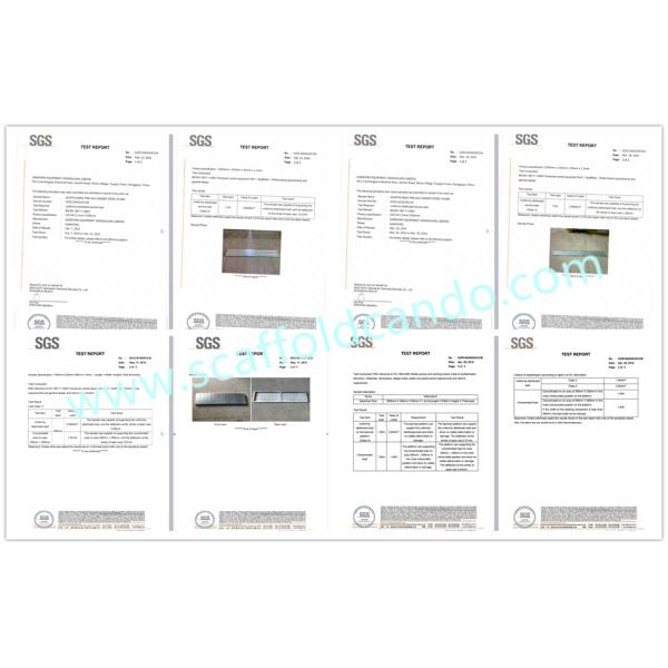 Q235 pre-galvanized scaffolding steel plank 210*1000mm,2000mm,1500mm,3000mm,4000mm as working platform with good bearing