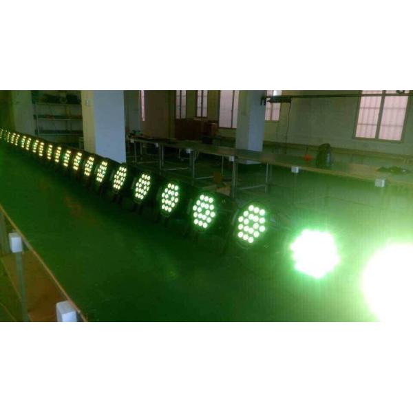 Professional Led Mini Flat Par Light 24pc×18 Led Rgb Par Can Dj Stage Dmx Lighting