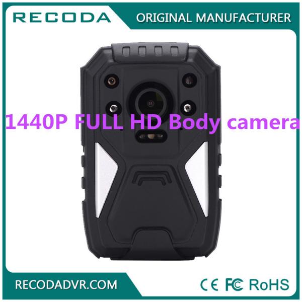 Quality Law Enforcement 4G Body Camera , Wide degree wearable police cameras 11 hours for sale