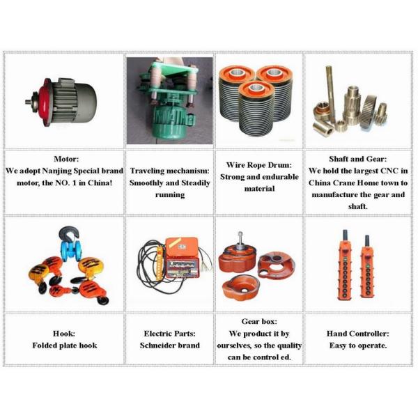 Yuantai 30Ton Electric Wire Rope Hoist //Cable Hoists//Explosion proof Double Girder Hoist