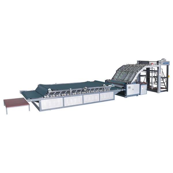 Carton Box Flute Laminator Machine Paperboard Servo Semi Automatic Flute Laminator