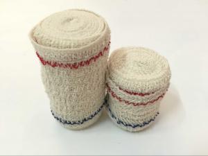 China Cotton Spandex PBT OEM Elastic Crepe Medical Compression Bandage Self Adhesive on sale