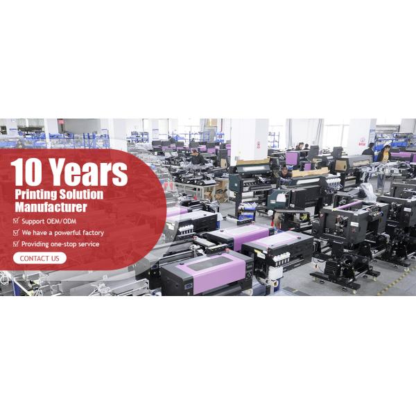 30cm DTF Printer Machine Dual EPSON I1600-A1 Print Heads For Clothes