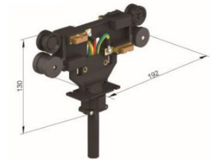 Enclosed Power Crane Conductor System For EOT Crane 20 Ton