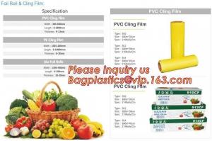 Buy cheap Compostable Biodegradable Corn PLA Foil Roll Wrap Film, PVC Cling Film, Fresh Food Wrap Cover, Food Wrap PE Cling Film product
