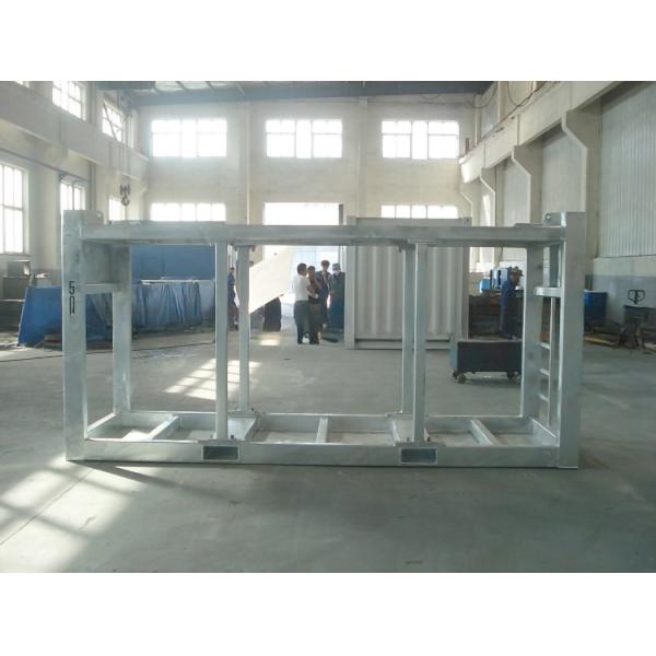 13ft 4meter DNV 2.7-1 Standard Galvernized Offshore Container Lifting Frame Skid 45 degree Sling Angle