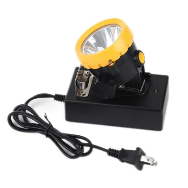 50000 Hours LED Lifetime 1.5W High Lumen IP68 Waterproof Underground Mining Headlamp Rechargeable Miner Headlamp
