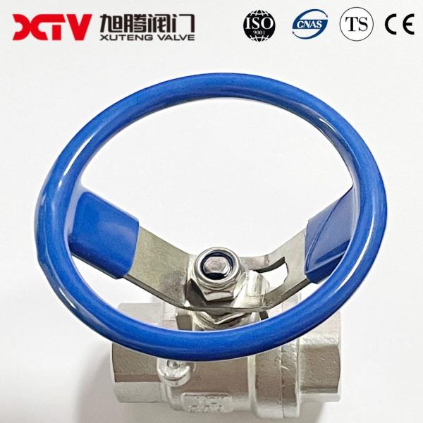 Round Handle Threaded Connection Stainless Steel Ball Valve with Customizable Options