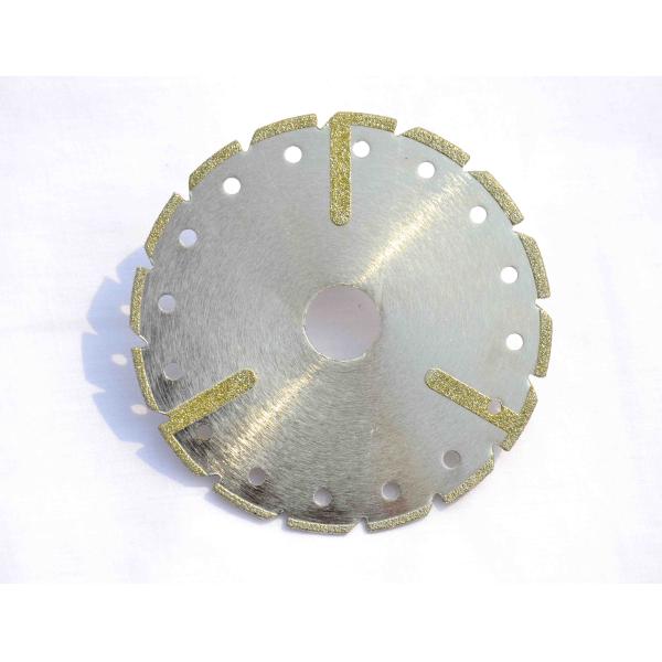 V - Slot Electroplating Diamond Tile Cutter Maximum Cutting Performance