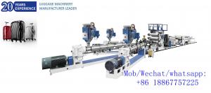 Buy cheap High quality easy operation Suitcase Plastic sheet extrusion line product