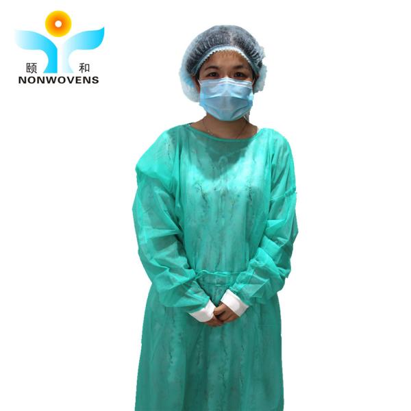 Bariatric Hospital Protective Medical Uniform PP Nonwoven Disposable Isolation Gown