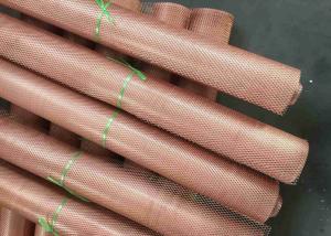 China 0.5 To 5.0mm Copper Expanded Metal Mesh Anti Corrosion on sale