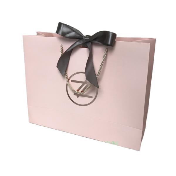 Custom natural art paper bag add logo