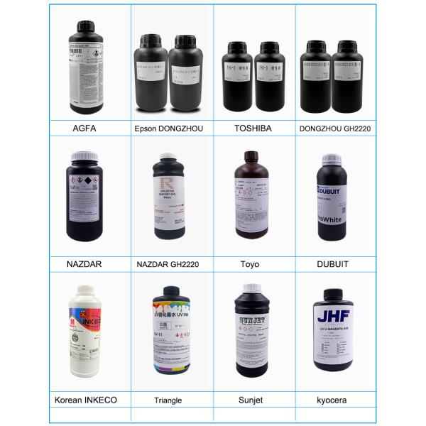 Japanese TOKA Inkjet UV Ink Industrial Printer Ink Odorless For Seiko Konica Head