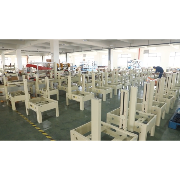 High Quality New Design Auto Strapping Low Table pp Belt Strapping Machine for Packaging Machinery