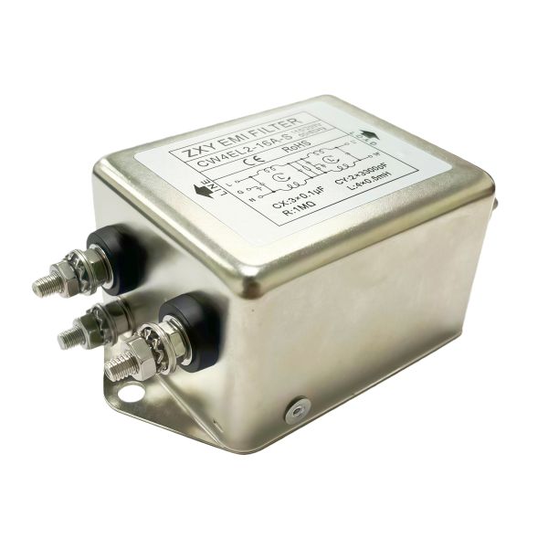 115/250V High Performance Filter CW4EL2-16A-S Bolt Purification Power EMI Filter