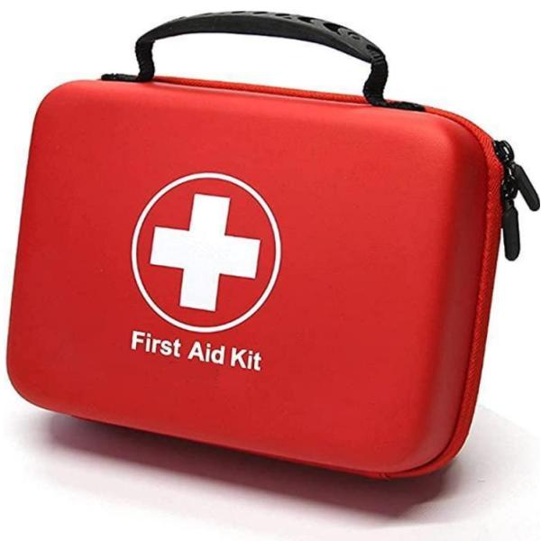 Portable Waterproof First Aid Kit CE/ISO13485 Certified for Home Travel and Emergency Survival