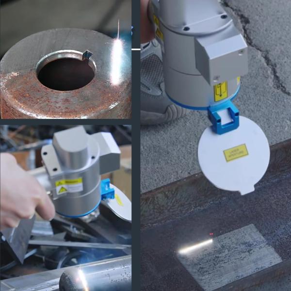 2024 50w 100w 200W Pulse Portable Laser Rust Removal Cleaning Machine Backpack Fiber Laser Cleaner Cleaning Hand Held