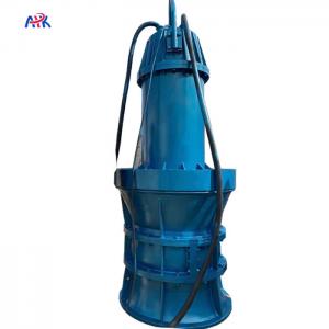 China Electric Submersible Propeller Axial Flow Pump Station Flood Water 2000lps 6 M TDH on sale
