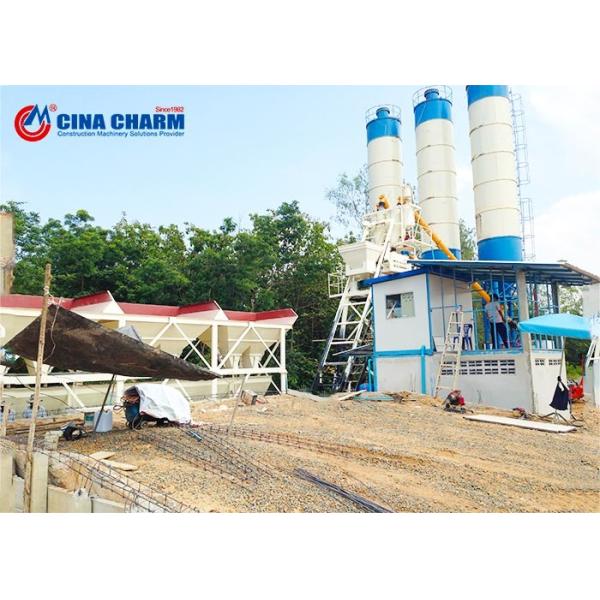 Mechanical 90 60m3/h Ready Mix Concrete Batching Plant