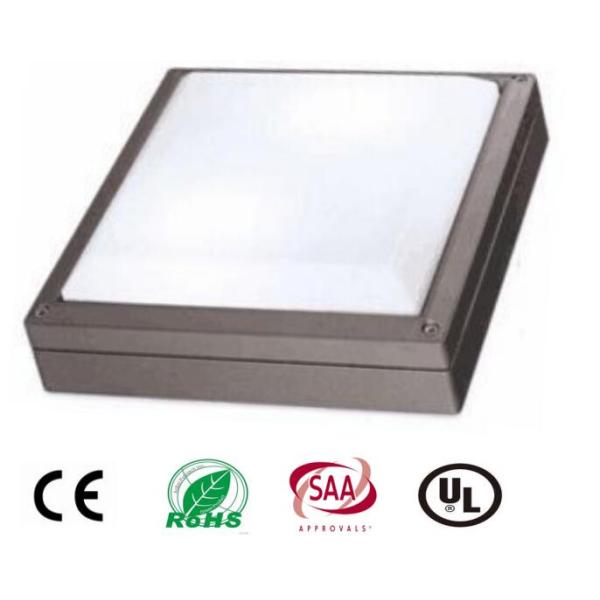 20W Square Outdoor LED Wall Light With Chip , High Power IP65 Led Wall Pack Light