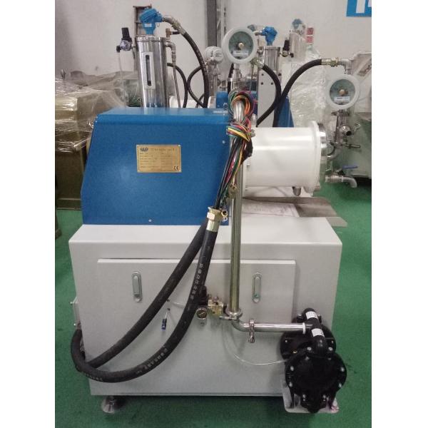 6L Pin Type Bead Mill Horizontal Super Fine Bead Grinding Mill 15Kw
