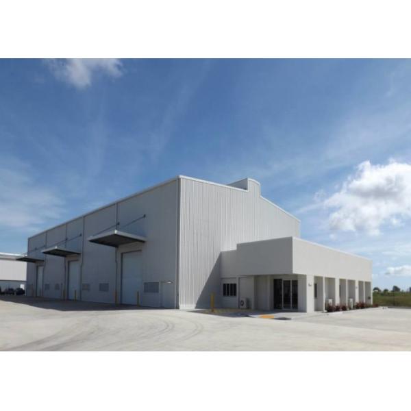 Prefabricated Customized Portale Steel Structure Workshop South America