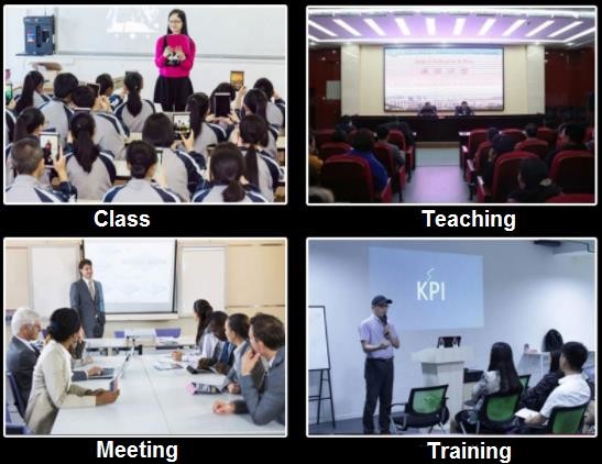 Teaching Camera Document Scanner 10 Mega Pixels A4 Style Black Wall Mount Visualizer