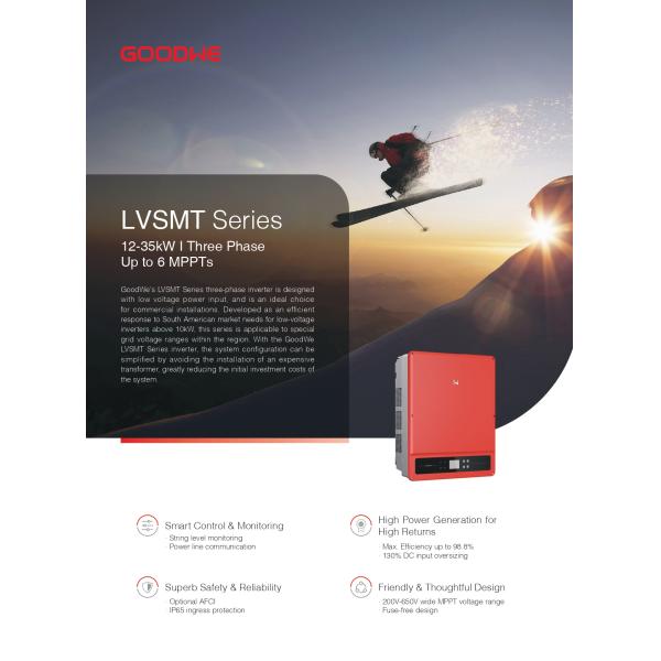 Three Phase 30kW Solar Inverter Goodwe LVSMT GW30KLS-MT