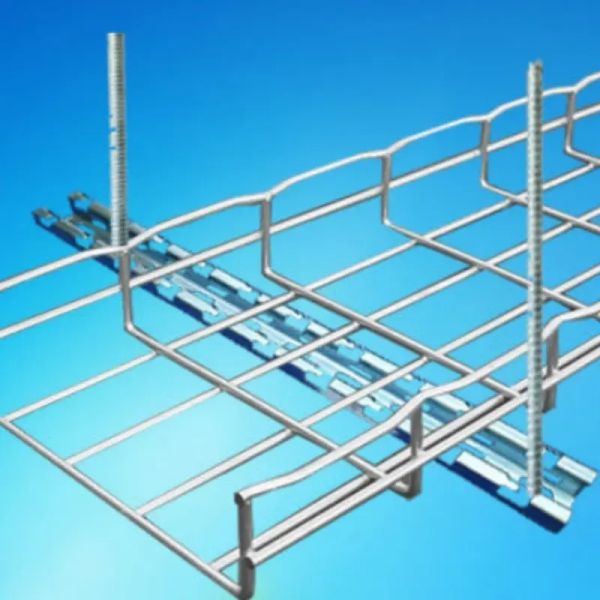 Customized 600mm Hanging Cable Tray From Ceiling Highly Efficient For Cable Routing