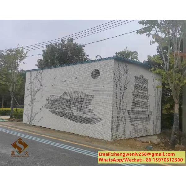 Metal aluminum facade aluminum panels for building facade customized metal sheet 3mm