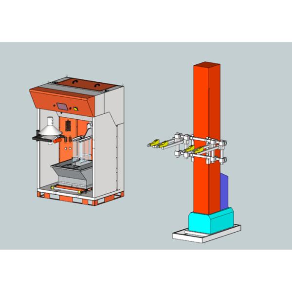 High Efficiency Automatic Powder Feed System For Powder Coating Booth