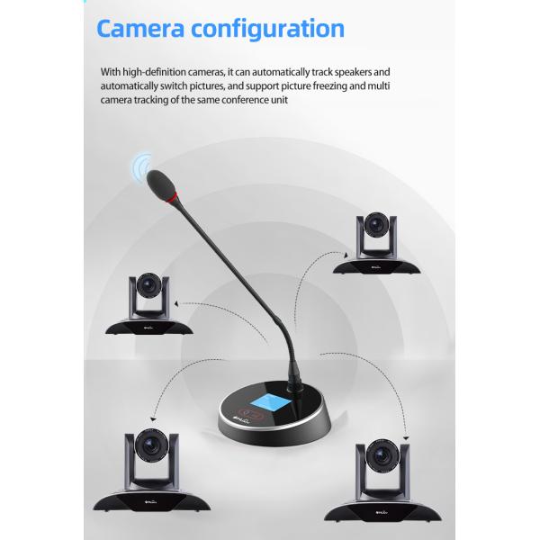 Custom Wired Digital Conferencing Equipment Conference Delegate Mic Desktop Microphone System