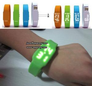 Buy cheap Wholesale Sport LED Watches,Silicone Rubber Touch Screen Led Digital Watch product