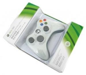 China 2.4GHz Wireless Game Controller White for Xbox 360 Slim on sale