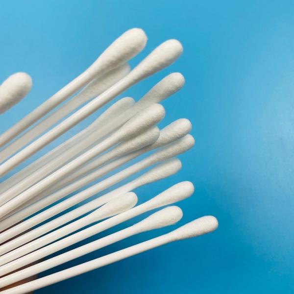 6inches Cotton Applicator With Solid Handle Disposable Sampling Swab Customize Accept