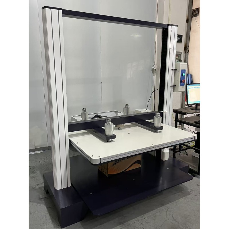 Computerized Carton Compression Testing Machine Servo Box Compression Strength Tester ASTM D642 TAPPI T804