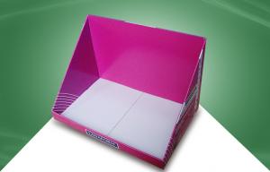 China Recycled Offset Paper Cardboard Counter Display Trays For Retail Store on sale
