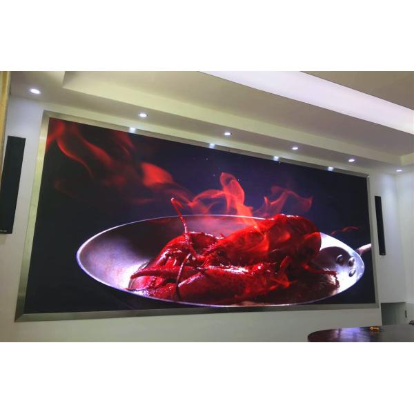 Indoor 480x480mm high contrast die casting aluminum P1.667 hd small pixel pitch led wall display screen