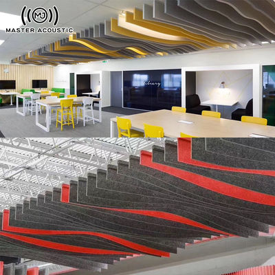 Acoustic Polyester Ceiling Panels for Noise Reduction
