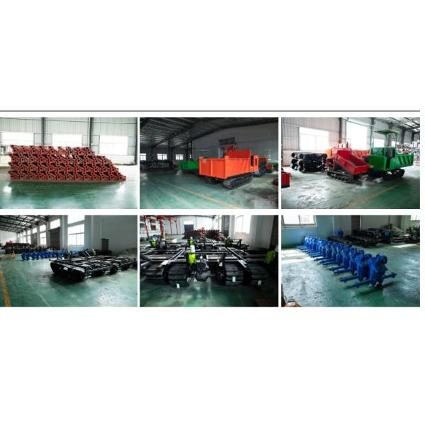 Custom Loading Crawler Track Undercarriage For Carrying Different Drilling Rigs