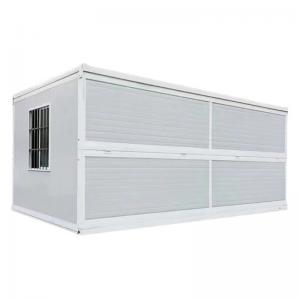 Buy cheap Convenient 5950 mm Folding Container Homes Prefabricated House Office Flat Pack House product
