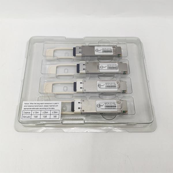 QSFP28-100G-ZR4 100g qsfp28 module 80km Single mode 1310nm duplex LC for Cisco/huawei/Extreme/Juniper