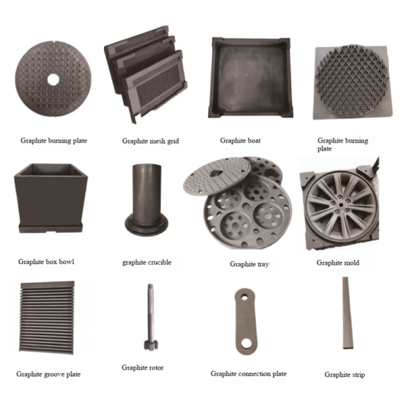 High Purity Graphite Heater Customizable Size High Temperature Resistance for Industrial