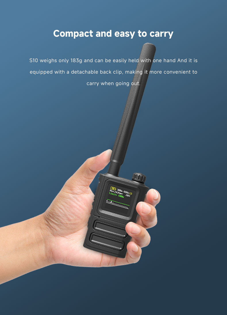 Skydroid S10 Handheld Detector GPS Drone Tracker 300M-6Ghz